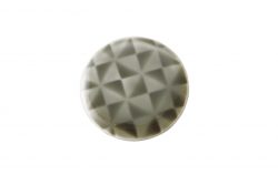 【公式ショップ】 小粋 ブローチ 丸 三角格子 黒 | 小田陶器公式サイト アクセサリー