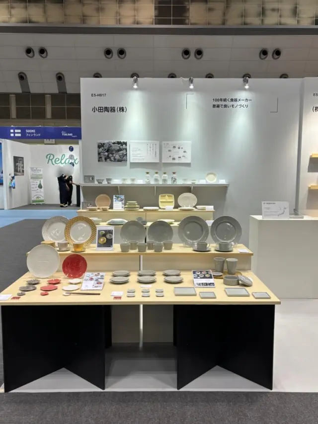 ⠀
［展示会出展のおしらせ］
本日より6月18日（水）- 20日（金）の3日間、東京ビックサイトにて開催の「interiorlifestyle」に出展中です。
＊この展示会はバイヤー様向けの展示会となります。

インバウンド需要向けの商品をメインに、
人気シリーズに多数新商品を追加しております。
皆様のご来場を心よりお待ちしております。


【interiorlifestyle TOKYO 2025】

期日
2025年6月18日(水)-20日(金)

会場
東京ビッグサイト　東4・5ホール

入場には来場事前登録（無料）が必要です。
※商談を目的とした商談見本市のため、18歳未満の方、及び一般の方のご入場はお断りしています。

時間
10:00-18:00
(最終日は16:30まで）

【小田陶器ブース】
特別企画　LIFESTYLE MAKER
ホール　E5
ブーズナンバー  H017
⠀
#小田陶器
#インテリアライフスタイル
#interiorelifestyle
#東京ビッグサイト